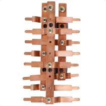 Barramento Central Trifásico Padrão Cemar 100A para 16 Circuitos