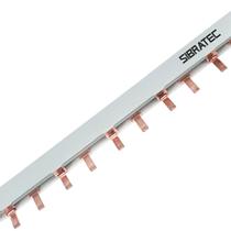 Barramento din 2 polos - 63a. 1mt ou 27 disjuntores bifasico Barramento din 2 polos - 63a. 1mt ou 27 disjuntores bifasico