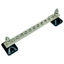 Barramento Distribuição Elétrica Náutico 11 Polos Negativo