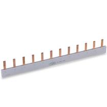 Barramento Monofásico 12 Polos 80 Amperes 215mm - 600400003 - FORCELINE Barramento Monofásico 12 Polos 80 Amperes 215mm - 600400003 - FORCELINE