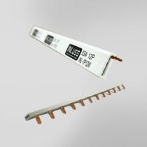 Barramento monofásico tipo pente 12 polos 63a Barramento monofásico tipo pente 12 polos 63a