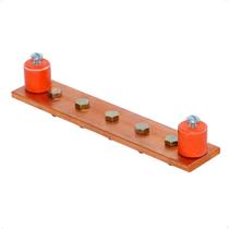 Barramento Neutro/Terra 800A Caixa de Entrada para 5 Circuitos Barramento Neutro/Terra 800A Caixa de Entrada para 5 Circuitos