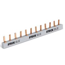 Barramento Pente Bipolar Para 57 Polos 80A S2F1000B Steck Barramento Pente Bipolar Para 57 Polos 80A S2F1000B Steck