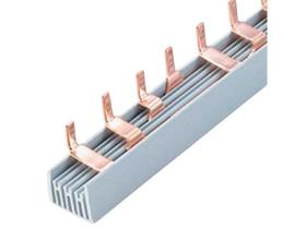 Barramento Pente Trifásico 12 Disjuntores 3x4 63A Din JNG Barramento Pente Trifásico 12 Disjuntores 3x4 63A Din JNG