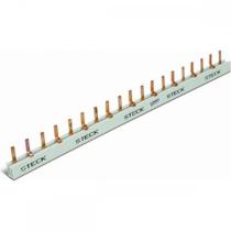 Barramento Steck Bifasico 2X 6 Disjuntores Din 80A S2F210B Barramento Steck Bifasico 2X 6 Disjuntores Din 80A S2F210B