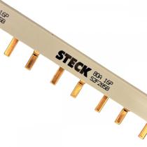 Barramento Steck Bifasico Din Para 16 Disjuntores 80A. - S2F285B