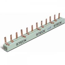 Barramento Steck Trifasico 16 Disjuntores Din 80A S3F285B Barramento Steck Trifasico 16 Disjuntores Din 80A S3F285B