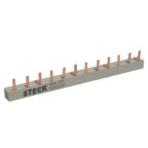 Barramento Trifásico 80a 220-440v 3x4 - S3f210b - Steck Barra 220-440v 3x4 S-3f210b Steck