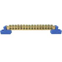 Barramento Universal Neutro Terminal Barra Borne com 16 Furos Barramento Universal Neutro Terminal Barra Borne com 16 Furos