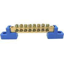 Barramento Universal Neutro Terminal Barra Borne com 8 Furos Barramento Universal Neutro Terminal Barra Borne com 8 Furos