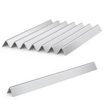 Barras aromatizantes de aço inoxidável Stanbroil 18" 8 unidades para Weber