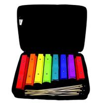 Barras boomwhackers resonadoras c/8 cn2125