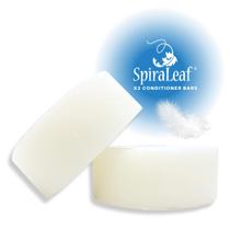 Barras condicionadoras sólidas Spiraleaf UNSCENTED x2 para todos os tipos de cabelo