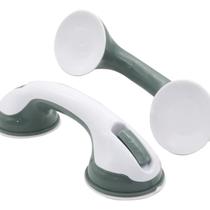 Barras de Apoio com Ventosa - Segurança Instantânea para Idosos e Crianças em Banheiros!