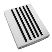 Barras de encadernação C-Line Slide 'N Grip 11x0,3 cm, 20 folhas, pretas Barras de encadernação C-Line Slide 'N Grip 11x0,3 cm, 20 folhas, pretas