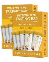 Barras de jejum Prolon Fast Nuts & Honey Flavor 24 quilates sem glúten