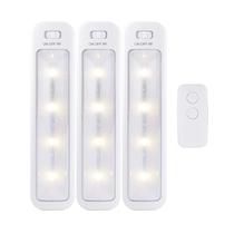 Barras de luz LED sem fio Energizer 10 em 3 unidades, pacote com 3 unidades, Soft White Barras de luz LED sem fio Energizer 10 em 3 unidades, pacote com 3 unidades, Soft White