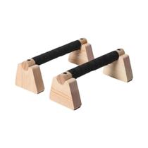 Barras De Madeira Para Flexões, Equipamento De Exercício Para Treino Em Casa, Para Homens E Mulheres