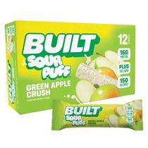 Barras de Proteína Built Bar Green Apple Crush com 16 g de colágeno, 12 unidades Barras de Proteína Built Bar Green Apple Crush com 16 g de colágeno, 12 unidades