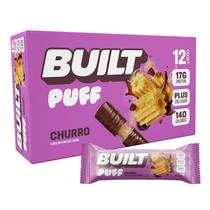 Barras de proteína Built Puffs Churro Puff Flavor 12x17g Barras de proteína Built Puffs Churro Puff Flavor 12x17g