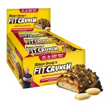 Barras de Proteína Fit Crunch 9 Unidades Sabor Chocolate com Manteiga de Amendoim Crocante Barras de Proteína Fit Crunch 9 Unidades Sabor Chocolate com Manteiga de Amendoim Crocante