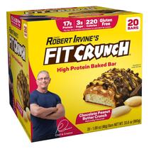 Barras de proteína Fit Crunch Snack Size, pacote econômico de 20 barras Barras de proteína Fit Crunch Snack Size, pacote econômico de 20 barras