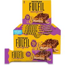 Barras de proteína FULFIL, chocolate e amendoim, caramelo, 55 g, 12 unidades Barras de proteína FULFIL, chocolate e amendoim, caramelo, 55 g, 12 unidades