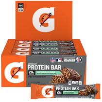 Barras de proteína Gatorade Mint Chocolate Crunch 80g 20g Pacote 12