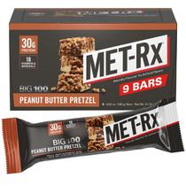Barras de proteína MET-Rx Big 100 Colossal Peanut Butter 100g x9 Barras de proteína MET-Rx Big 100 Colossal Peanut Butter 100g x9