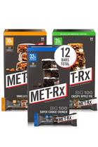 Barras de Proteína MET-Rx Big 100 Pack Variado 12 Unidades Barras de Proteína MET-Rx Big 100 Pack Variado 12 Unidades