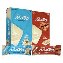 Barras de proteína NuGo Original Vanilla Iogurte e Churro 30x30g