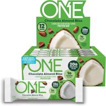 Barras de proteína ONE Chocolate Almond Bliss, 20 g de proteína, pacote com 12