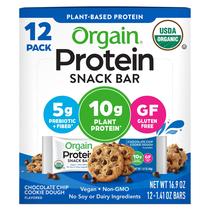 Barras de proteína Organic Organic Organic Chocolate Vegan 400g x12