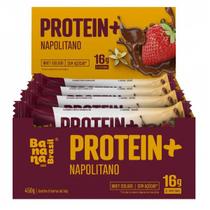 Barras de Proteína Protein+ Napolitano Banana Brasil cx 9un Barras de Proteína Protein+ Napolitano Banana Brasil cx 9un