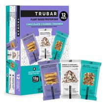 Barras de Proteína TRUBAR Cobertas de Chocolate Veganas 12 Unidades