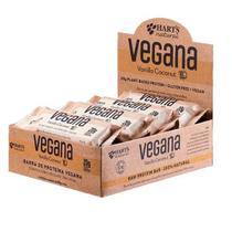 Barras de Proteína Vegana Vanilla Coconut Hart's - Caixa com 12 Barras de Proteína Vegana Vanilla Coconut Hart's - Caixa com 12