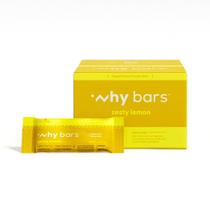 Barras de proteína WHY BARS Zesty Lemon 58g (pacote com 12)