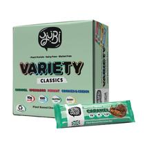 Barras de Proteína Yubi Bar 12 Unidades Snack Vegano com Baixo Teor de Açúcar Barras de Proteína Yubi Bar 12 Unidades Snack Vegano com Baixo Teor de Açúcar