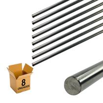 Barras Inox Maciço Para Churrasqueiras 67cm X 10mm 8un