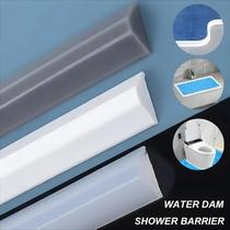 Barreira De Água Dobrável De Silicone Para Chuveiro, Protetor De Limite De Água, Barreira De