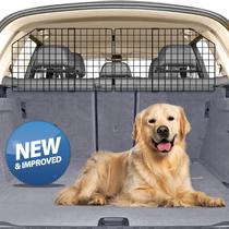 Barreira de carro para cães Petboda para SUV, porta-malas, área de carga ajustável Barreira de carro para cães Petboda para SUV, porta-malas, área de carga ajustável