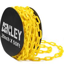 Barreira de segurança Anley Chain Links de plástico de 50 m de alta visibilidade