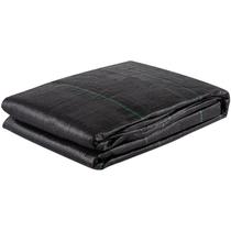 Barreira de tecido contra ervas daninhas VEVOR Heavy Duty 3,5 onças 3,8 x 15,2 m preta Barreira de tecido contra ervas daninhas VEVOR Heavy Duty 3,5 onças 3,8 x 15,2 m preta