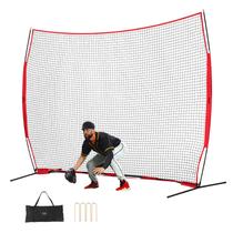 Barreira esportiva Barricade Backstop Net VEVOR de 3,7 x 2,7 m Barreira esportiva Barricade Backstop Net VEVOR de 3,7 x 2,7 m
