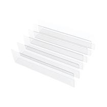 Barreira Transparente Em L Para Pets, 7 Peças, Bloqueador De Brinquedos Adesivo Em PVC Impermeável