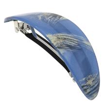 Barrette de cabelo Camila Paris CP3326 Oval Francês Azul 10cm Barrette de cabelo Camila Paris CP3326 Oval Francês Azul 10cm