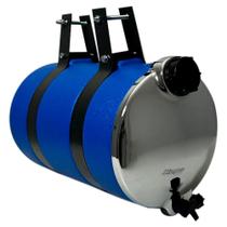 Barrica Corote de Água 26l Azul C/ Espelho e Suporte Barrica Corote de Água 26l Azul C/ Espelho e Suporte