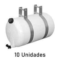 Barrica de Água Plástica 25 Litros p Caminhão Branca - 10 Un Barrica de Água Plástica 25 Litros p Caminhão Branca - 10 Un