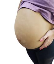 Barriga Falsa De Grávida Eva Cor Da Pele Resistente Fantasia
