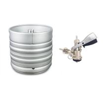 Barril Chopp Inox 304 Tipo S 30 Litros + Válvula Extratora